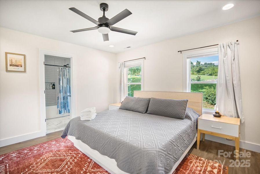 Furnished interior view inside a new home in , Asheville (Image 13).