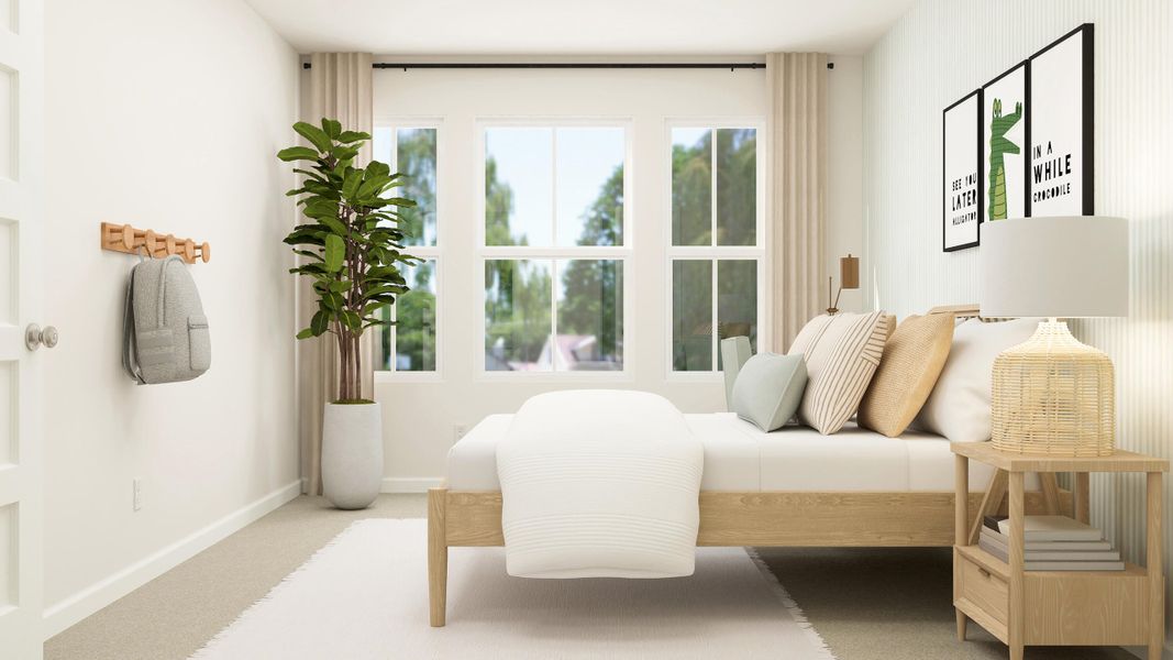 Furnished interior view inside a new home in Limehouse Farms: Townhomes, Summerville (Image 7). Furnished interior view inside a new home in Limehouse Farms: Townhomes, Summerville (Image 7).