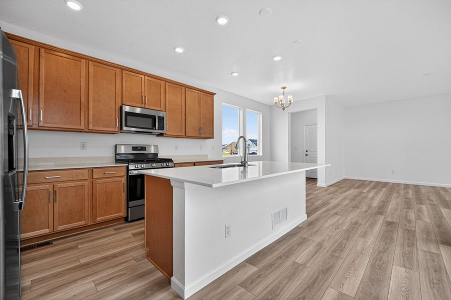 Furnished interior view inside a new home in Sky Ranch, Watkins (Image 4).