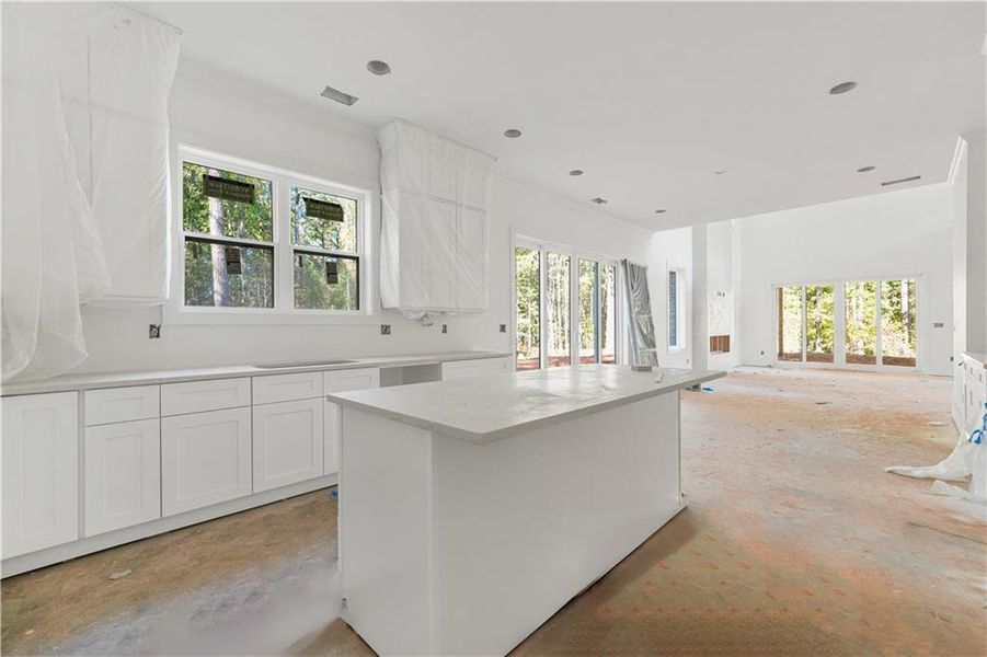 Furnished interior view inside a new home in , Conyers (Image 10).
