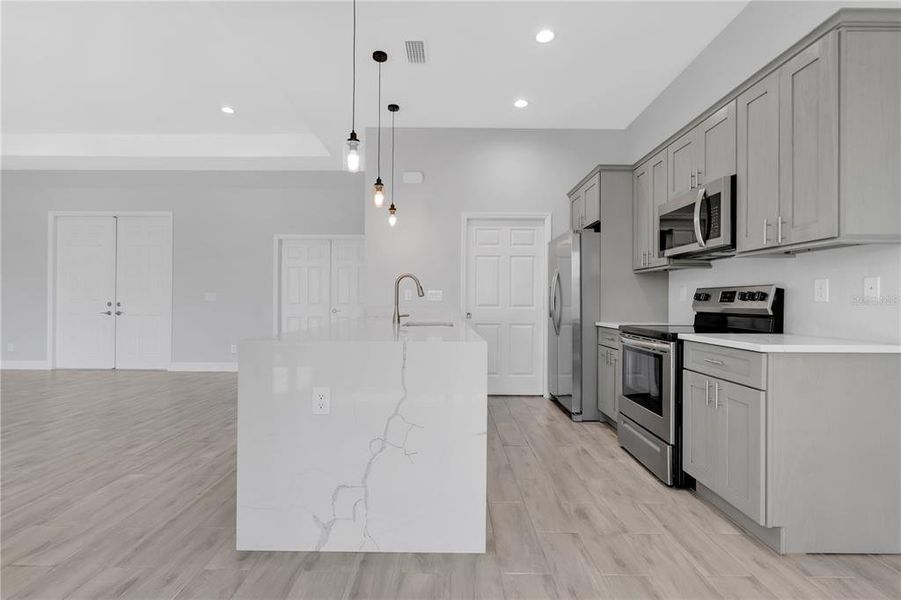 Furnished interior view inside a new home in , Cape Coral (Image 5).