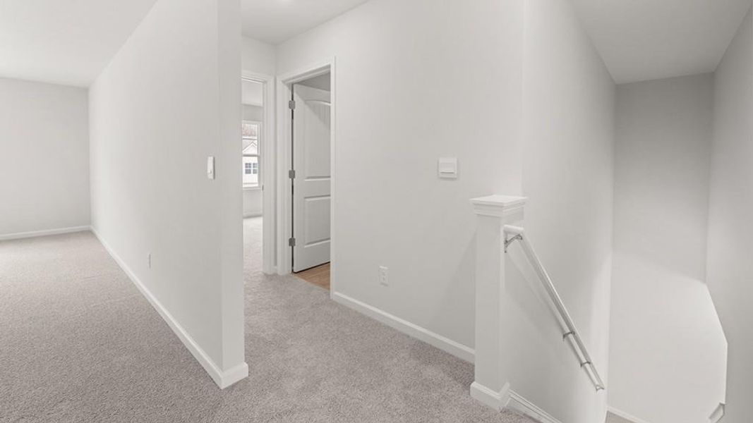 Spacious, unfurnished interior of a new home in Hamptons at Riverwood South, Dallas (Image 28). Spacious, unfurnished interior of a new home in Hamptons at Riverwood South, Dallas (Image 28).