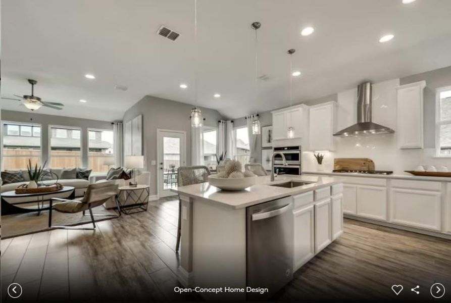 Interior photos- Photo of Pulte model home with same floor plan, not of actual home listed.