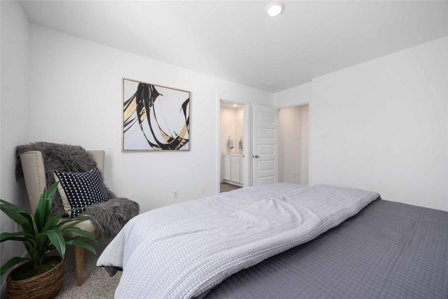 Furnished interior view inside a new home in Legacy Village, Houston (Image 5).