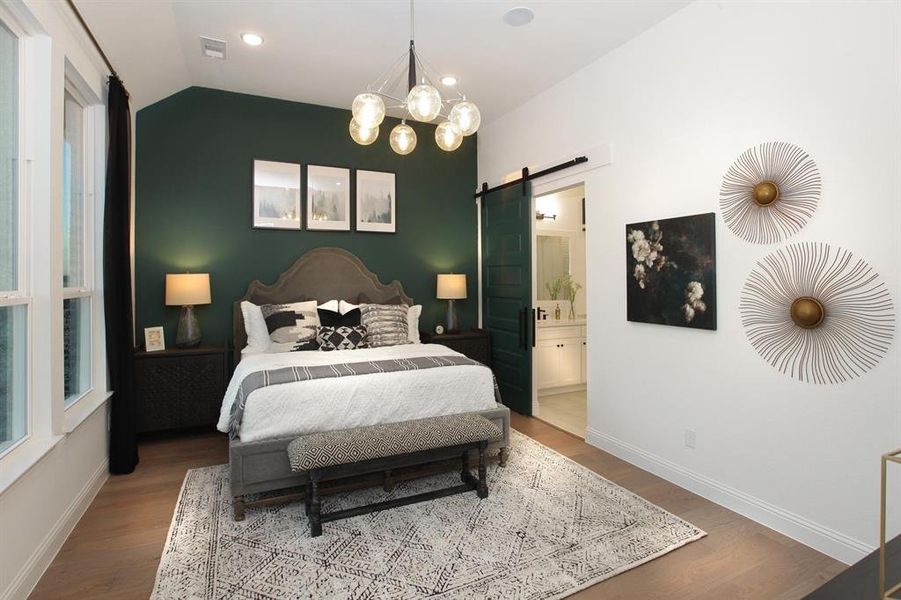 Furnished interior view inside a new home in Trinity Falls 60, McKinney (Image 9). Furnished interior view inside a new home in Trinity Falls 60, McKinney (Image 9).