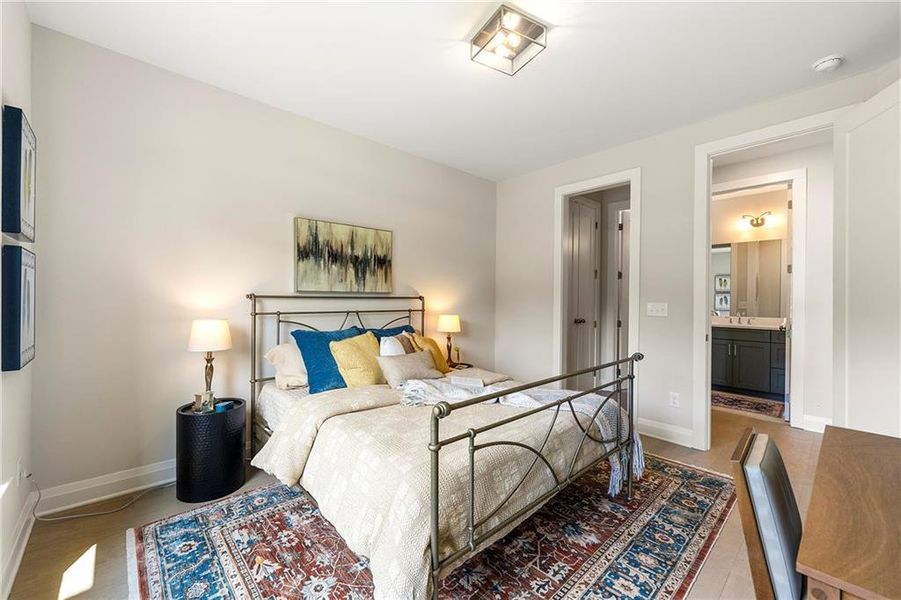 Furnished interior view inside a new home in Sterlington, Canton (Image 30).