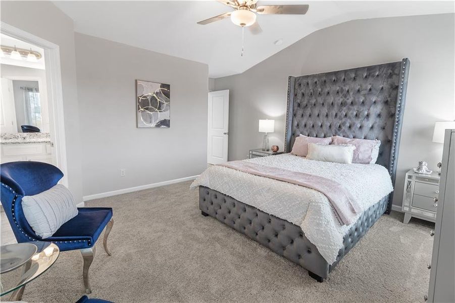Furnished interior view inside a new home in , Fairburn (Image 7).
