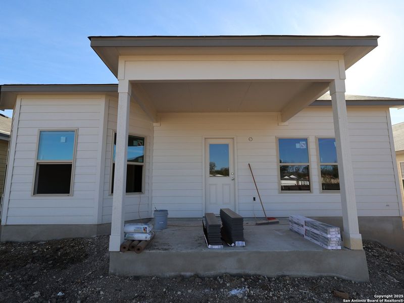 In-progress construction of a new home in Agave, San Antonio, TX (Image 25).