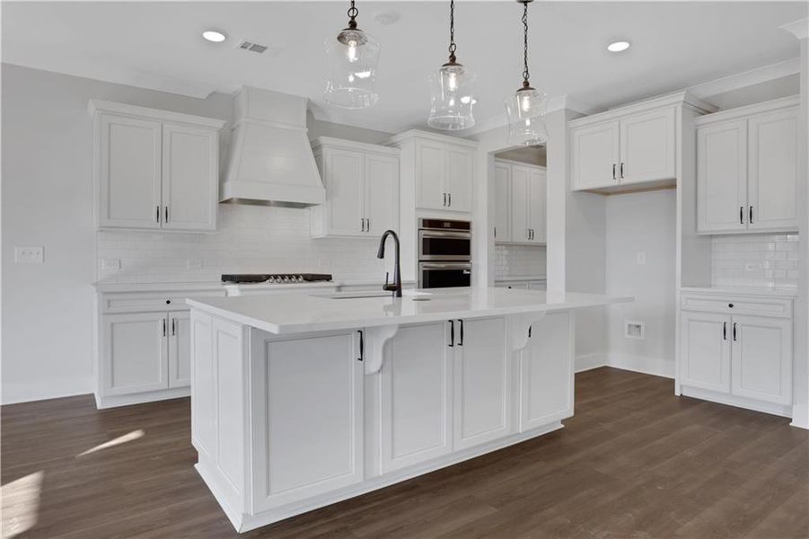 Furnished interior view inside a new home in Cambridge, Flowery Branch (Image 14).