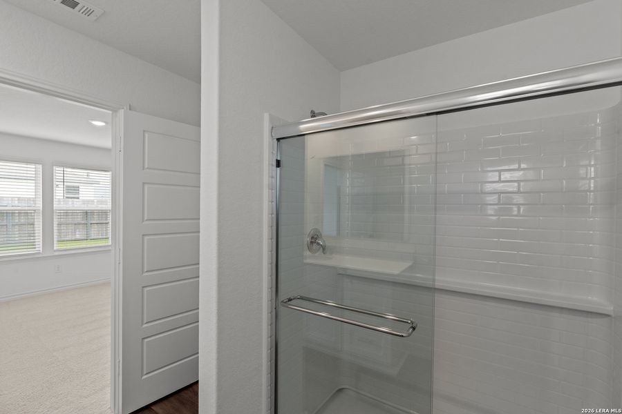 Close-up of interior finishes inside a home in The Overlook at Creekside, New Braunfels (Image 10).