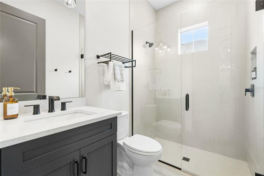 Furnished interior view inside a new home in , Sarasota (Image 9).