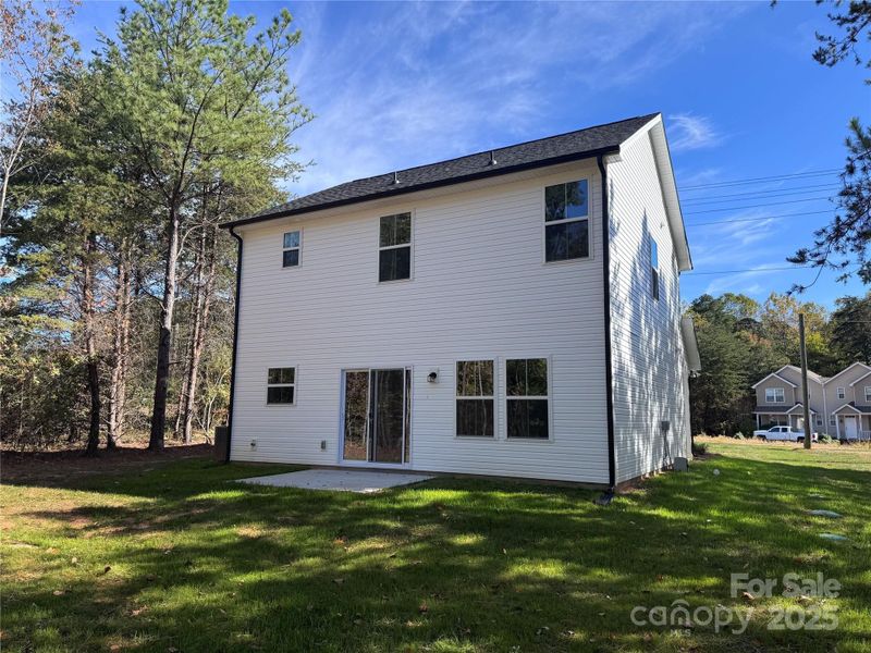 Exterior details and patio area of a home in , Mooresville (Image 3).