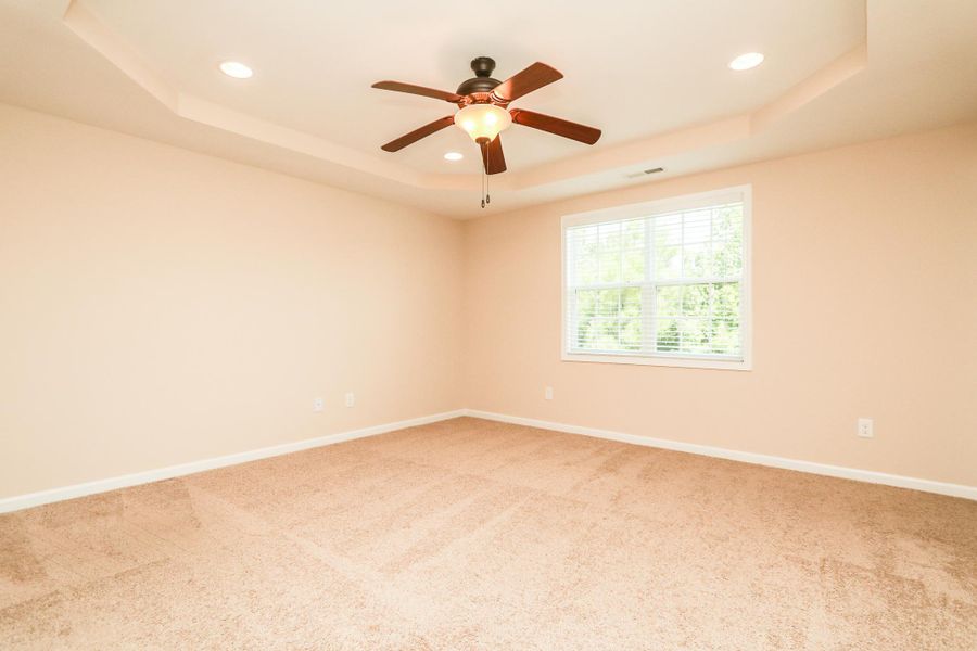 Representative unfurnished interior of a home built from the Stewart by RiverWILD Homes in Harvest Meadows, Zebulon (Image 14). Representative unfurnished interior of a home built from the Stewart by RiverWILD Homes in Harvest Meadows, Zebulon (Image 14).