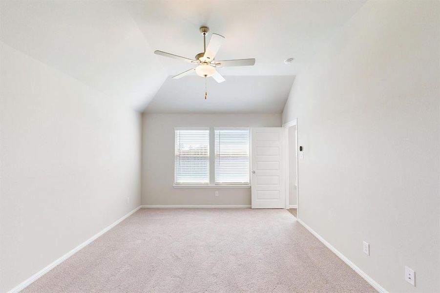 Spacious, unfurnished interior of a new home in Meadow Park, Denton (Image 24). Spacious, unfurnished interior of a new home in Meadow Park, Denton (Image 24).