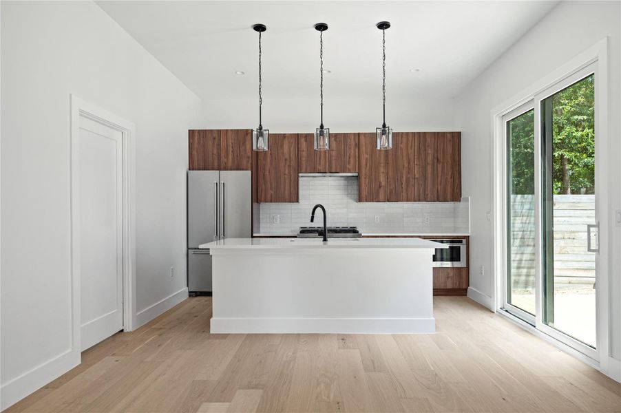 Furnished interior view inside a new home in , Austin (Image 9).