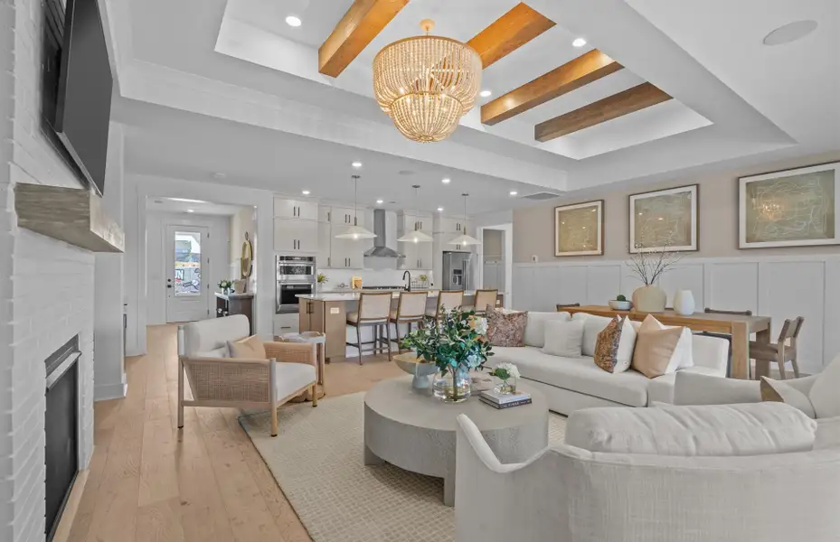 Representative furnished interior of a home built from the Stardom by Del Webb in Del Webb Southern Oaks, Newnan (Image 9).
