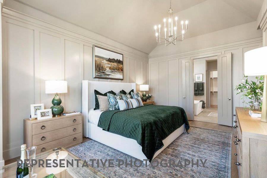 Furnished interior view inside a new home in Kresston, Montgomery (Image 15).