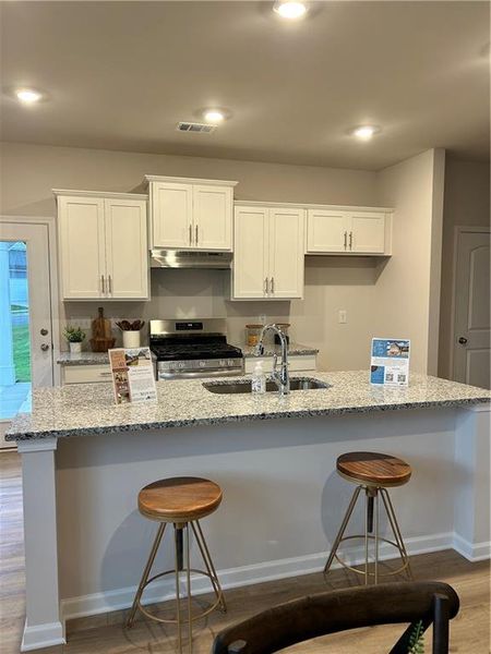 Furnished interior view inside a new home in Villages at Cedar Hill, Dallas (Image 4).