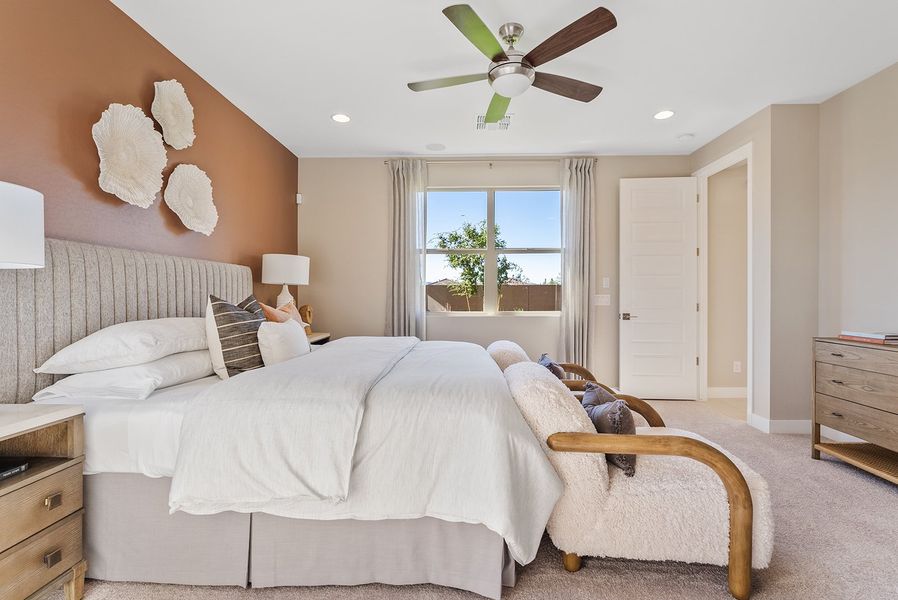 Furnished interior view inside a new home in Artisan at Asante, Surprise (Image 17).