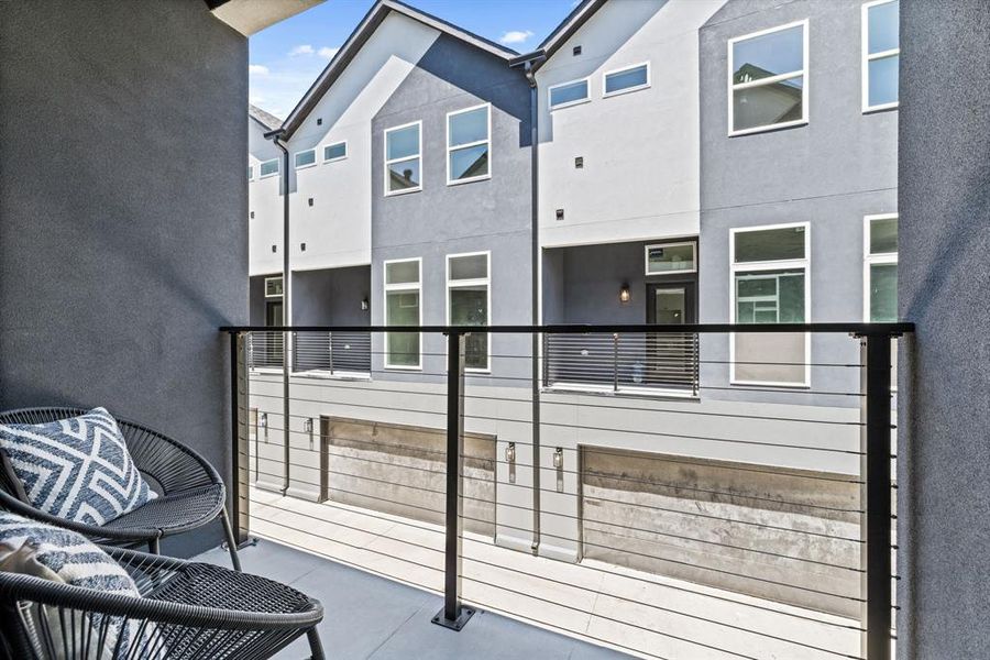Exterior details and patio area of a home in , Dallas (Image 3). Exterior details and patio area of a home in , Dallas (Image 3).