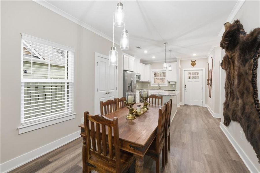 Furnished interior view inside a new home in , Waleska (Image 11). Furnished interior view inside a new home in , Waleska (Image 11).