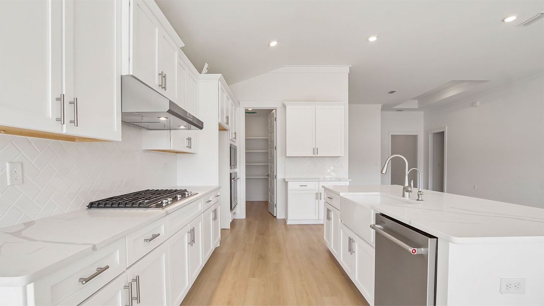 Representative furnished interior of a home built from the Magnolia by D.R. Horton in Breakfast Point East Phase II, Panama City Beach (Image 6).