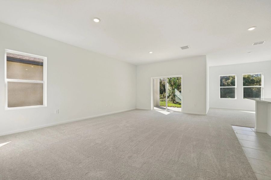 Representative unfurnished interior of a home built from the Equinox by Starlight Homes in Landings at Mount Olive, Polk City (Image 18). Representative unfurnished interior of a home built from the Equinox by Starlight Homes in Landings at Mount Olive, Polk City (Image 18).