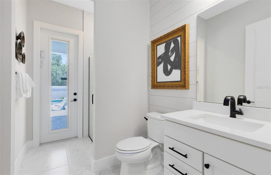 Furnished interior view inside a new home in Parkside Trails, Clermont (Image 43).