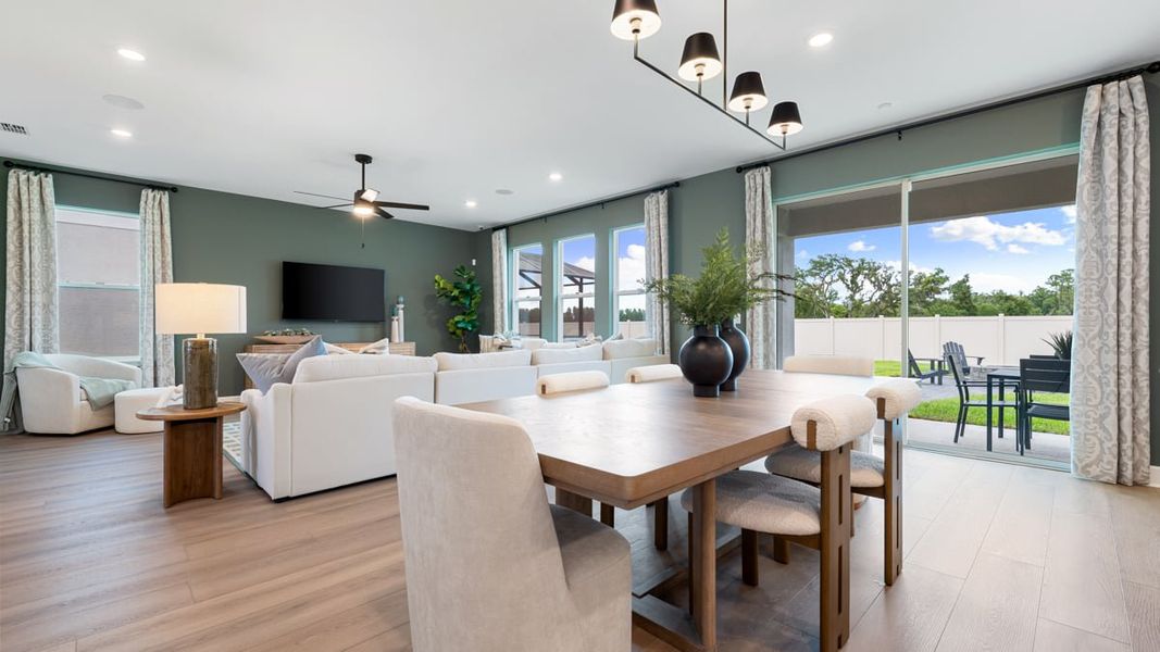 Representative furnished interior of a home built from the Monterey by Taylor Morrison in Coasterra Community Group Page, Palmetto (Image 9).
