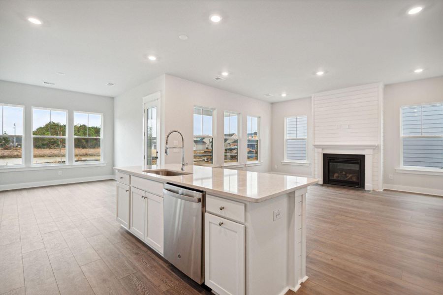 Furnished interior view inside a new home in Carnes Crossroads: Coastal Collection, Summerville (Image 5).