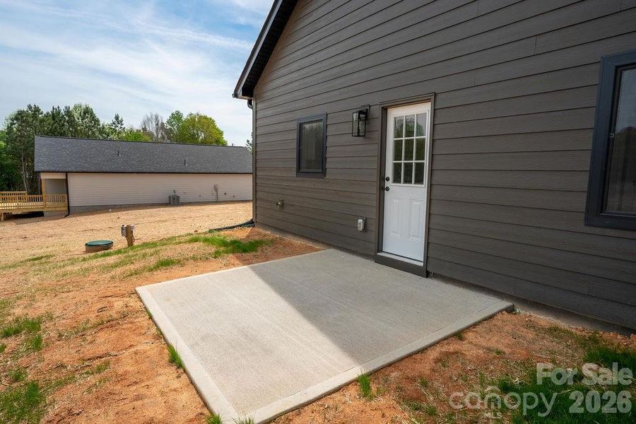 Exterior details and patio area of a home in , Lincolnton (Image 15). Exterior details and patio area of a home in , Lincolnton (Image 15).