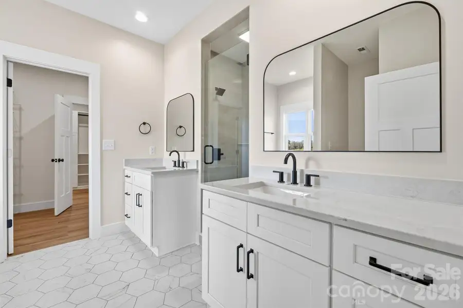 Furnished interior view inside a new home in , Crouse (Image 5).