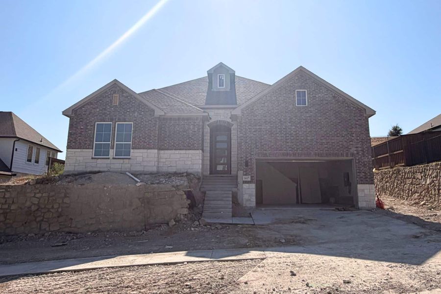 In-progress construction of a new home in Walsh, Fort Worth, TX (Image 7).