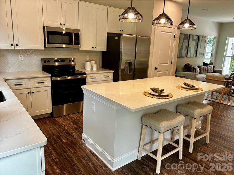 Furnished interior view inside a new home in , Charlotte (Image 14).