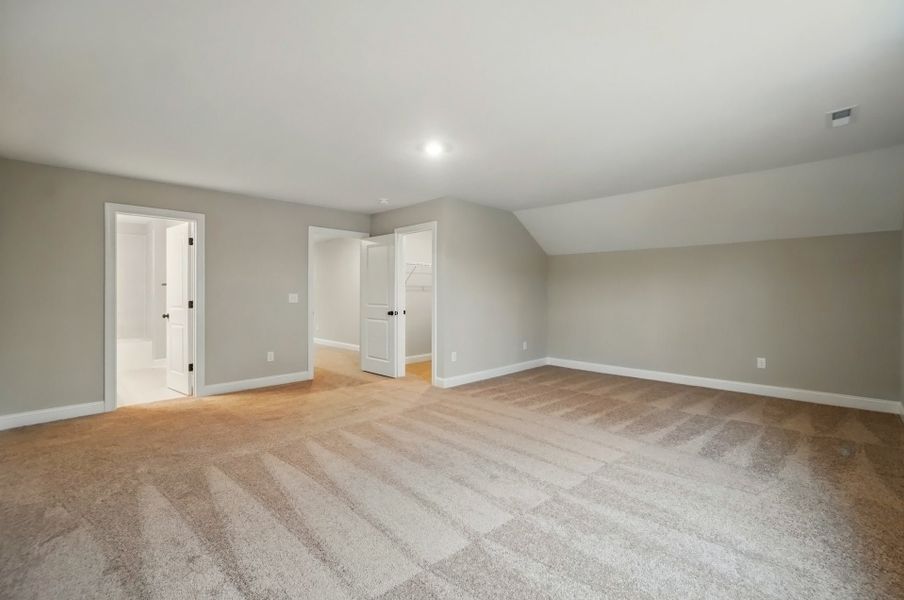 Representative unfurnished interior of a home built from the Tillery by Caruso Homes in Blue Run, Raleigh (Image 71). Representative unfurnished interior of a home built from the Tillery by Caruso Homes in Blue Run, Raleigh (Image 71).