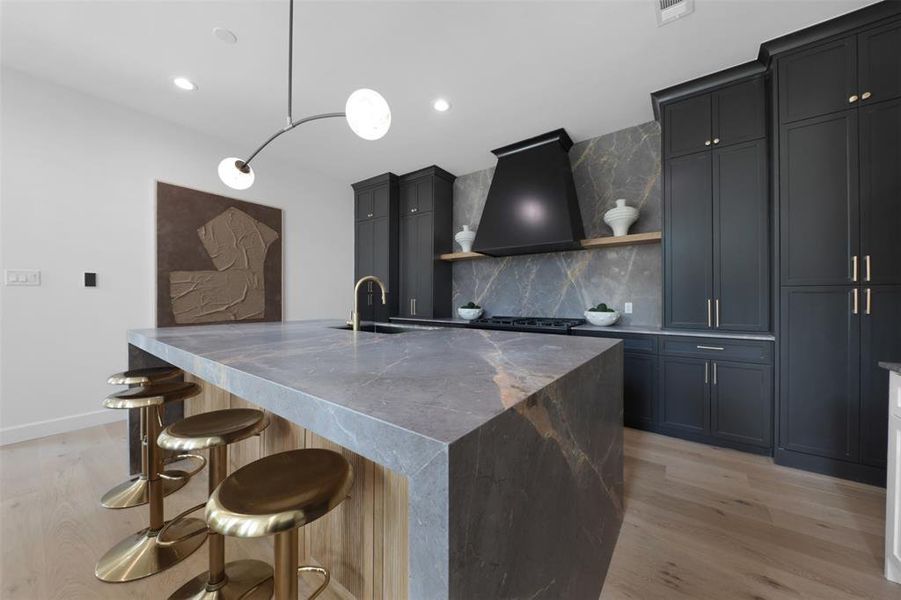 Furnished interior view inside a new home in , Dallas (Image 19).