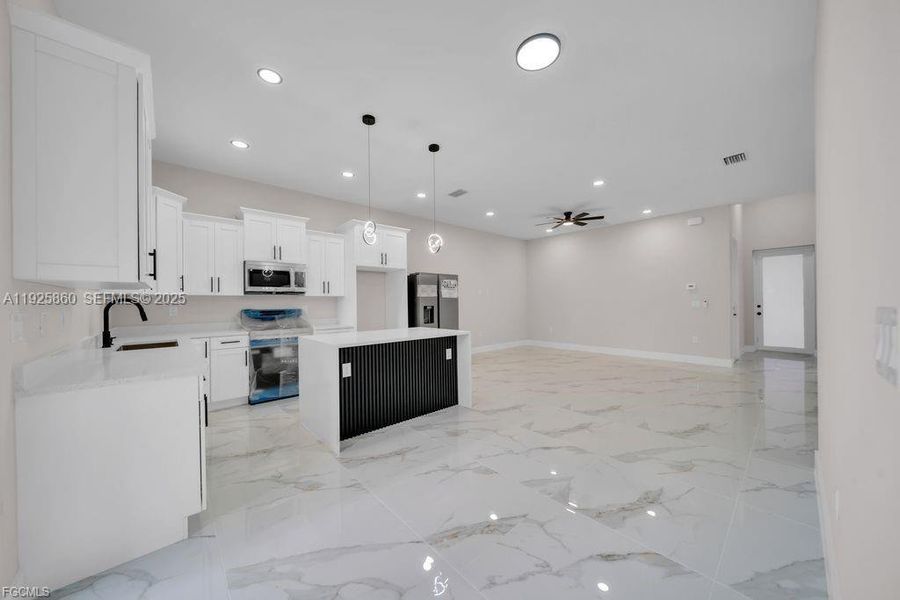 Furnished interior view inside a new home in , Lehigh Acres (Image 10).
