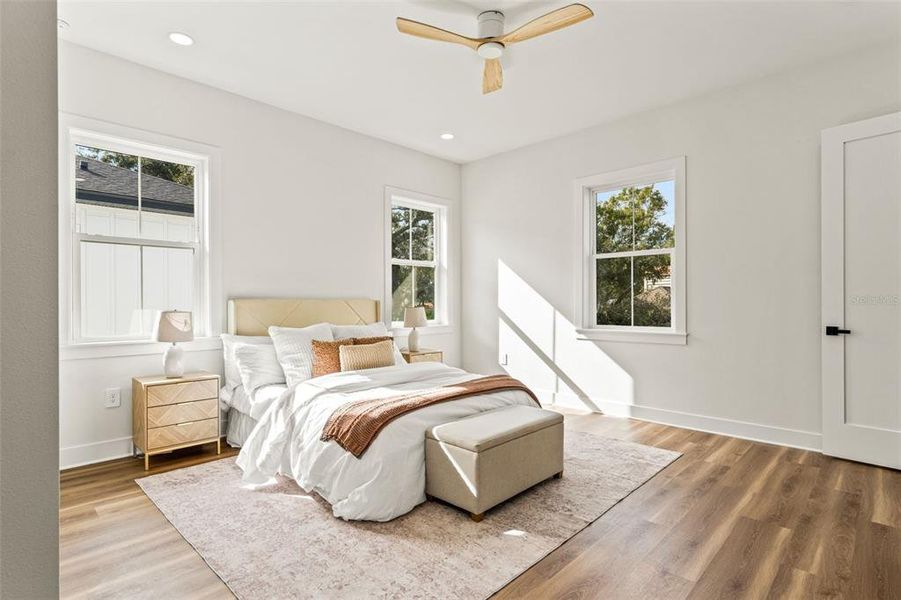 Furnished interior view inside a new home in , Seminole (Image 40).