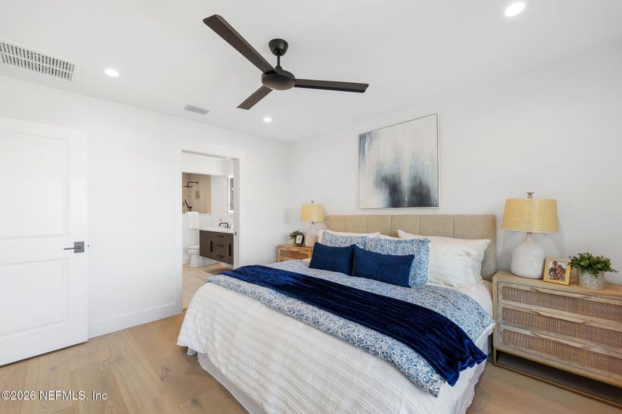 Furnished interior view inside a new home in , Jacksonville Beach (Image 35). Furnished interior view inside a new home in , Jacksonville Beach (Image 35).