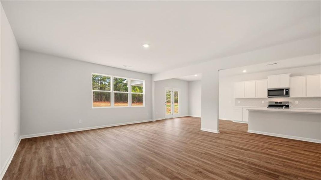 Spacious, unfurnished interior of a new home in Bridle Creek, Locust Grove (Image 24). Spacious, unfurnished interior of a new home in Bridle Creek, Locust Grove (Image 24).