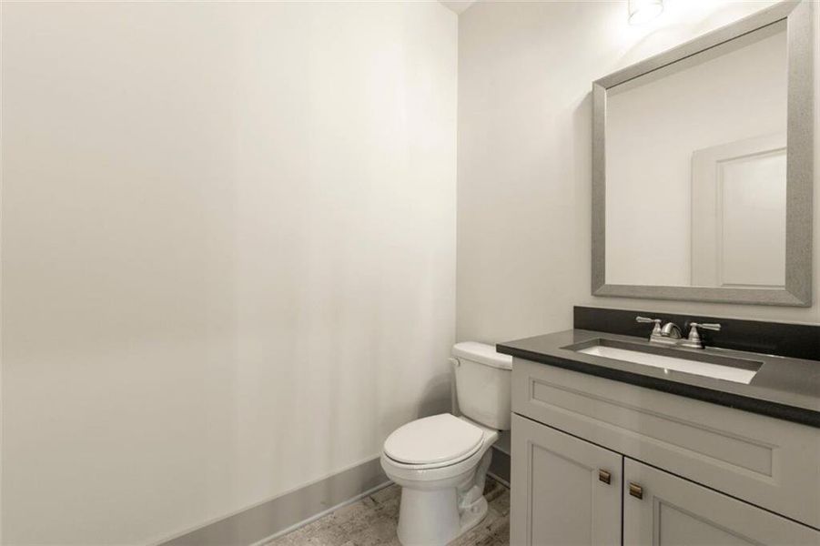 Furnished interior view inside a new home in Steeplechase, Hoschton (Image 13).