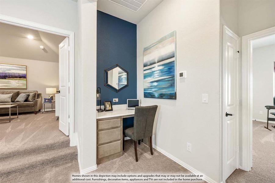 Furnished interior view inside a new home in Timberbrook 3B-4A, Justin (Image 6).