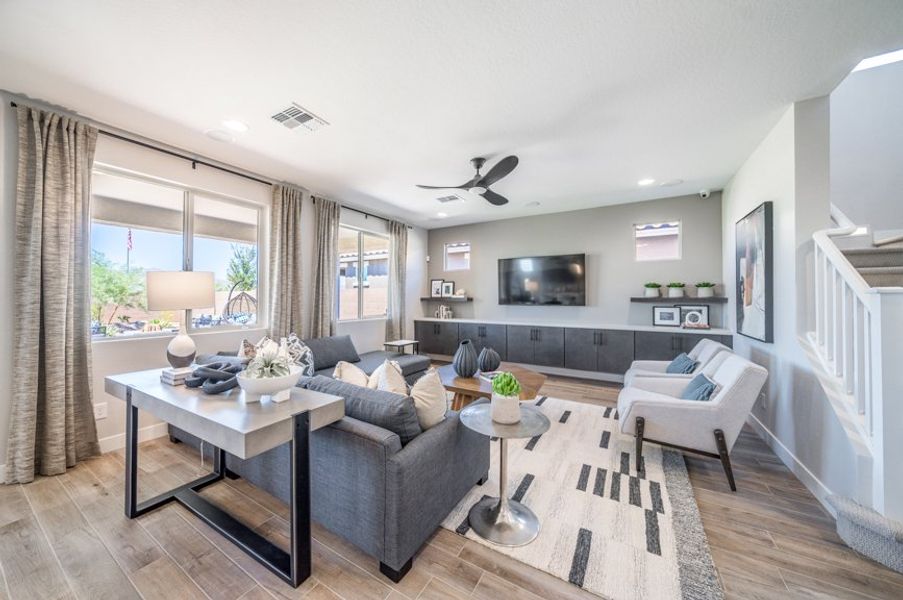 Furnished interior view inside a new home in Allen Ranches, Litchfield Park (Image 5).