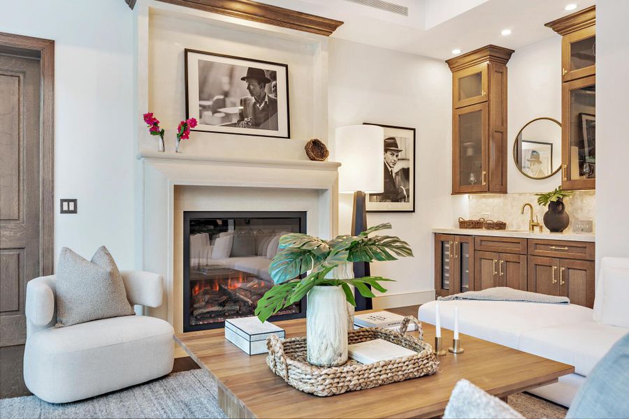 Furnished interior view inside a new home in , West Palm Beach (Image 47).