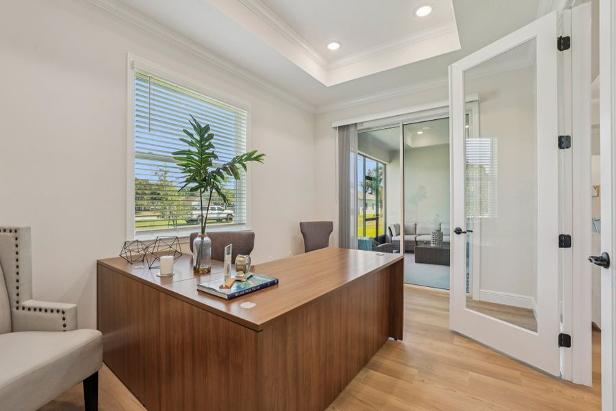 Furnished interior view inside a new home in Palm Bay, Palm Bay (Image 17).
