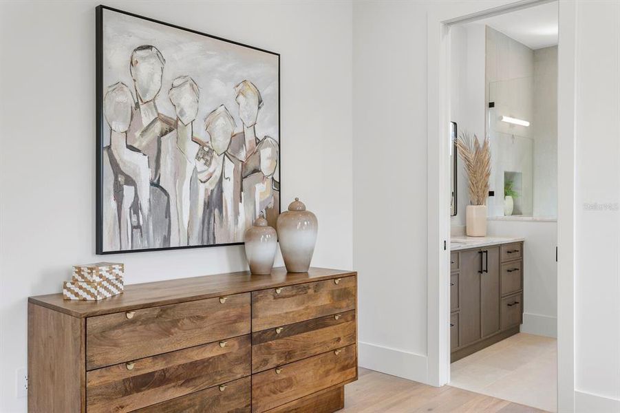 Furnished interior view inside a new home in , Tampa (Image 50). Furnished interior view inside a new home in , Tampa (Image 50).