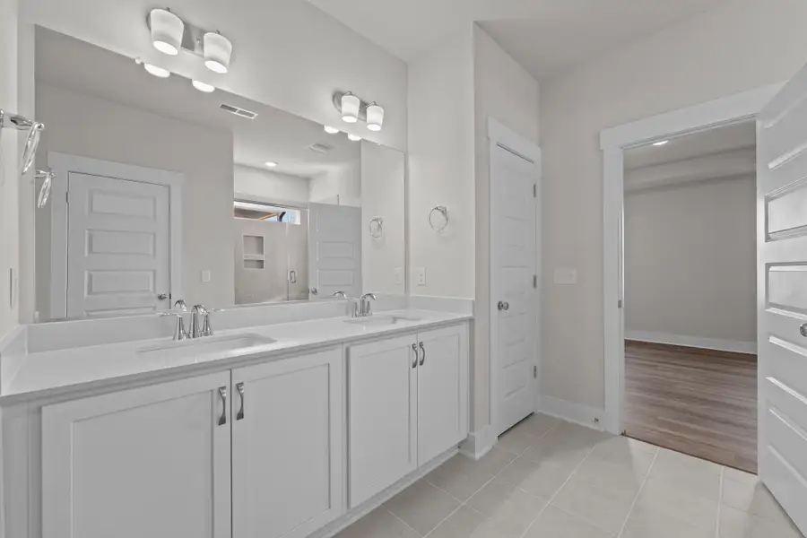Representative furnished interior of a home built from the Raindrops on Roses by Garman Homes in McConnell Ridge, McLeansville (Image 6).