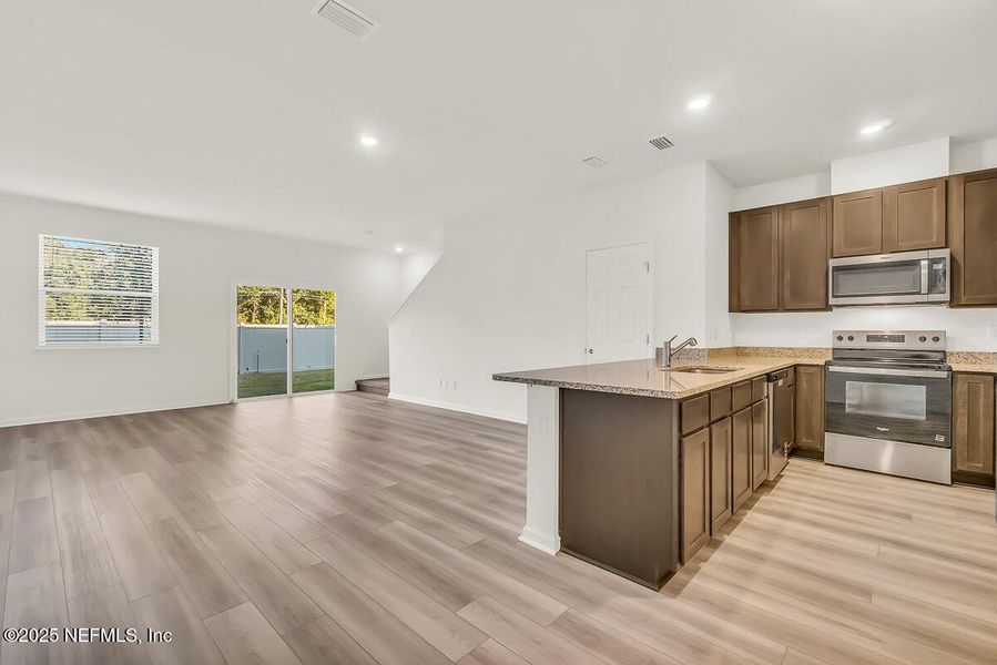 Furnished interior view inside a new home in , St. Augustine (Image 3).
