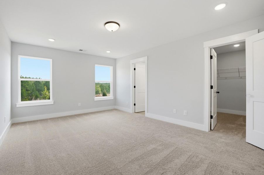 Spacious, unfurnished interior of a new home in Blythe Mill Townhomes, Waxhaw (Image 30). Spacious, unfurnished interior of a new home in Blythe Mill Townhomes, Waxhaw (Image 30).