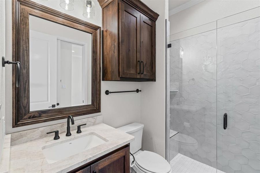 Furnished interior view inside a new home in , Aledo (Image 17). Furnished interior view inside a new home in , Aledo (Image 17).